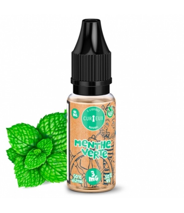 E liquide Menthe Verte Curieux | Menthe verte