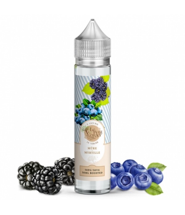 E liquide Mûre Myrtille Le Petit Verger 50ml