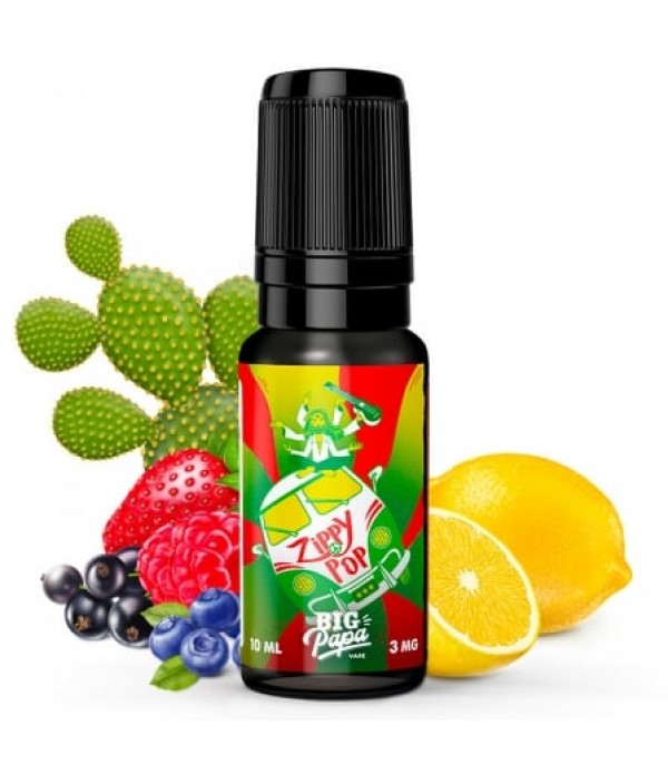 E liquide Zippy Pop Big Papa | Fruits rouges Cactu...