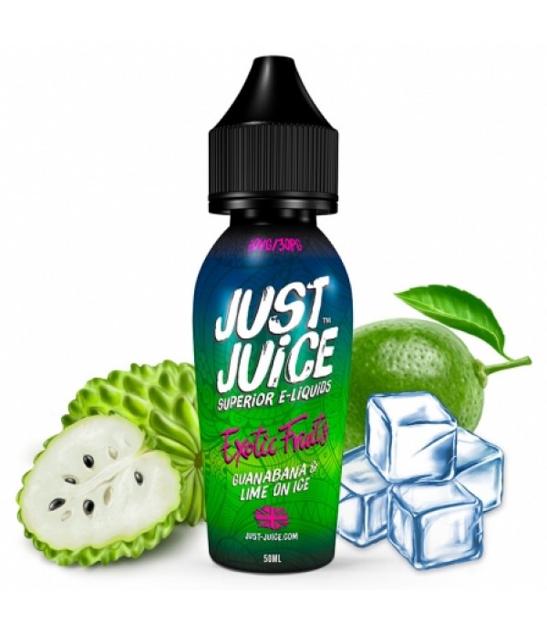 E liquide Guanabana & Lime On Ice Just Juice 5...