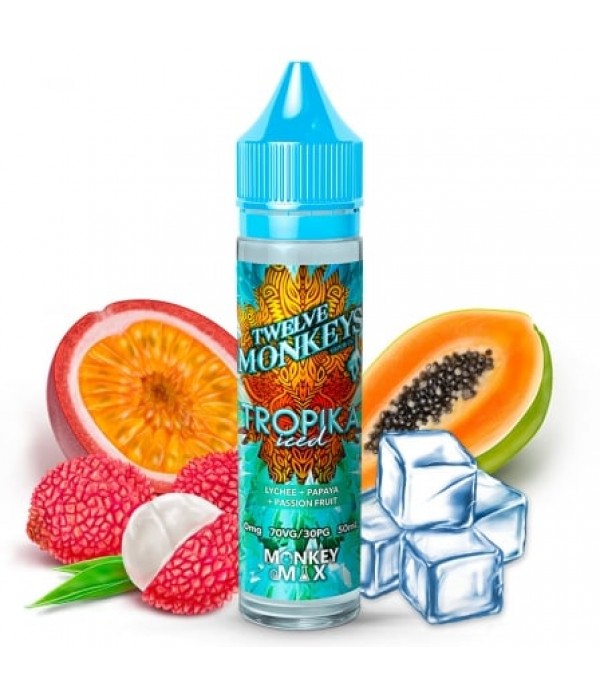 E liquide Tropika Iced Twelve Monkeys 50ml