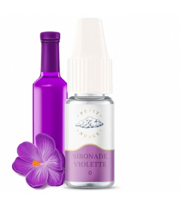 E liquide Sironade Violette Petit Nuage | Sirop Violette