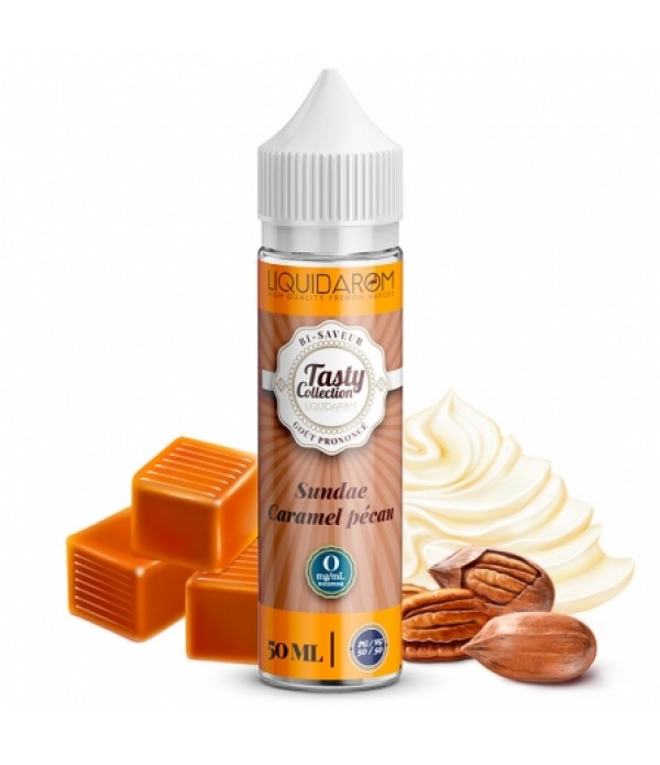 Soldes E liquide Sundae Caramel Pécan Tasty Colle...