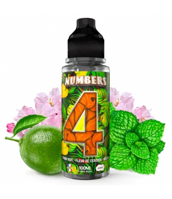 E liquide Numbers 4 E-Tasty 100ml