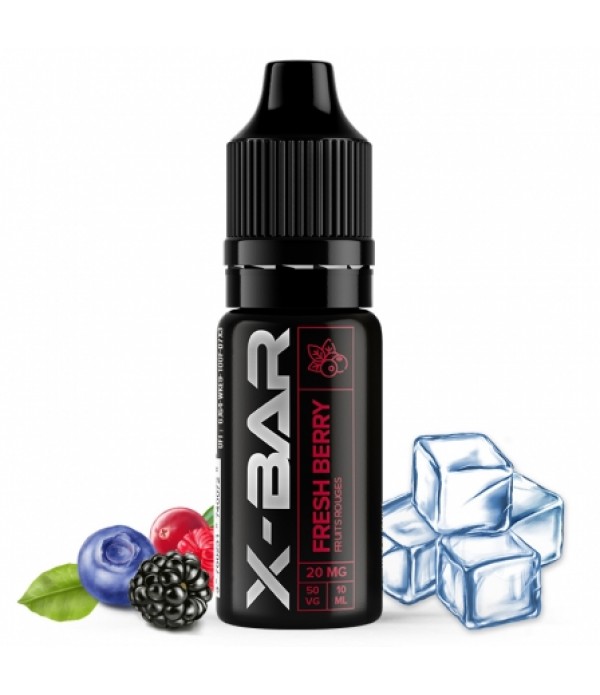 E liquide Fresh Berry Sels de nicotine X-Bar | Fru...