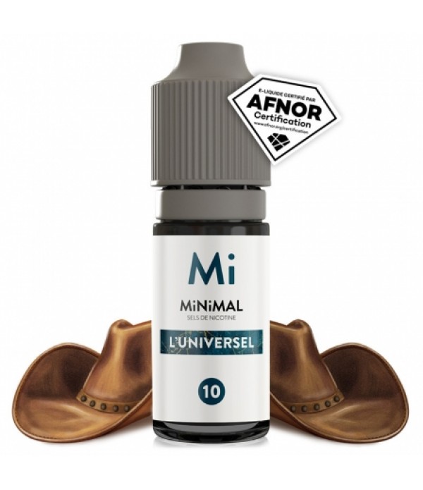 E liquide L'universel MiNiMAL | Sel de Nicoti...