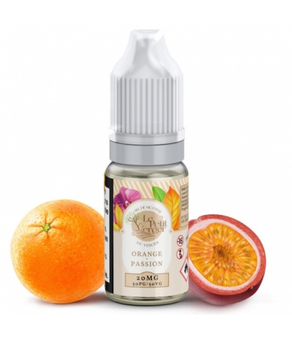 E liquide Orange Passion Sels de nicotine Le Petit...