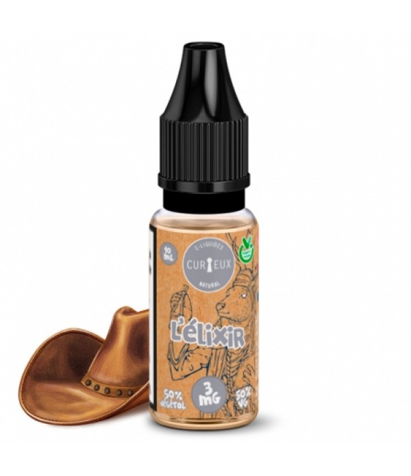 E liquide L'Élixir Curieux | Tabac blond