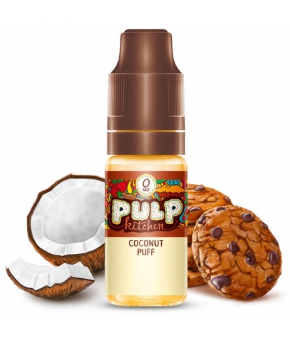 E liquide Coconut Puff PULP Kitchen | Cookie Noix de coco