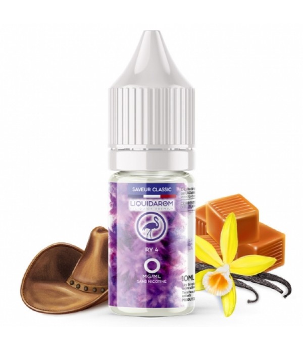 E liquide RY4 LiquidArom | Tabac Caramel Vanille