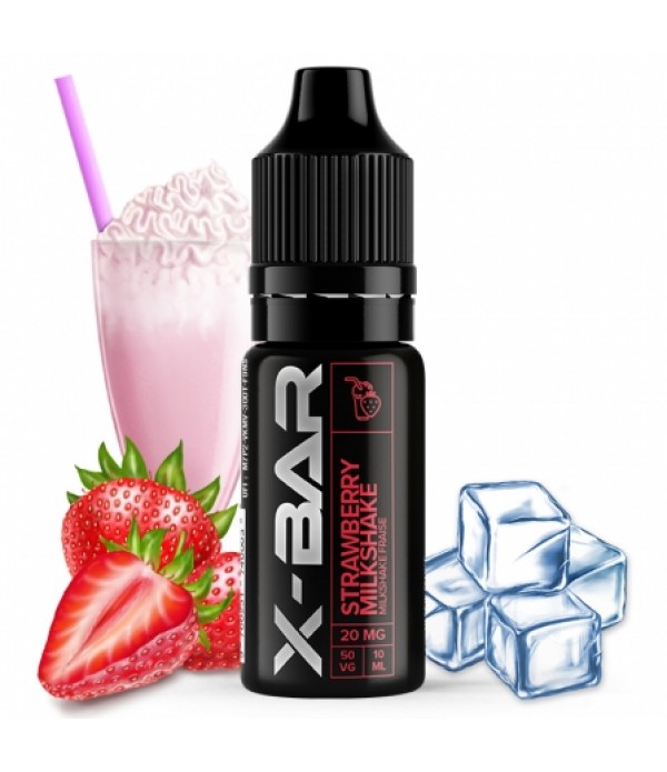 E liquide Strawberry Milkshake Sels de nicotine X-...