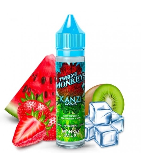 E liquide Kanzi Iced Twelve Monkeys 50ml