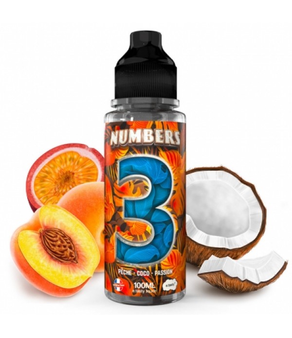 E liquide Numbers 3 E-Tasty 100ml