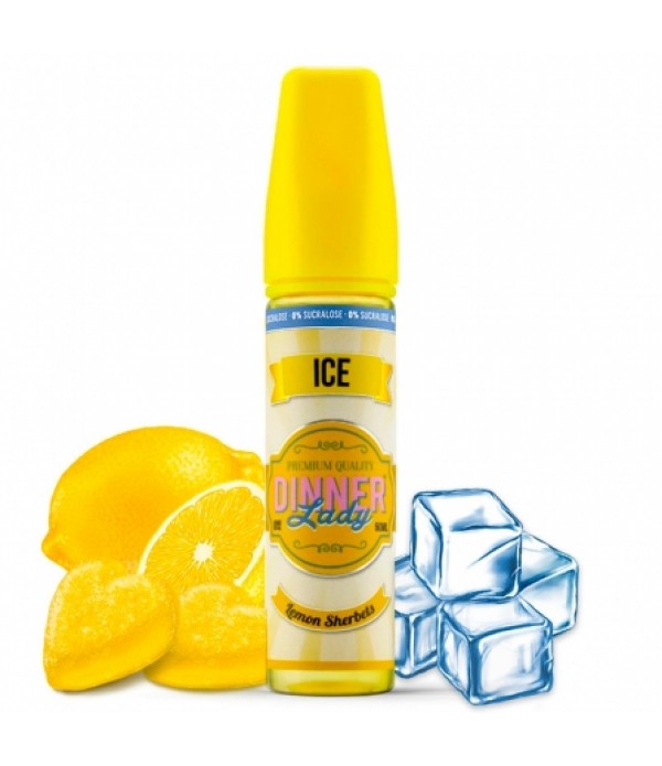 E liquide Lemon Sherbets Ice 0% Sucralose Dinner L...