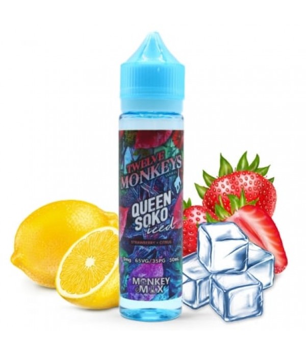 E liquide Queen Soko Iced Twelve Monkeys 50ml