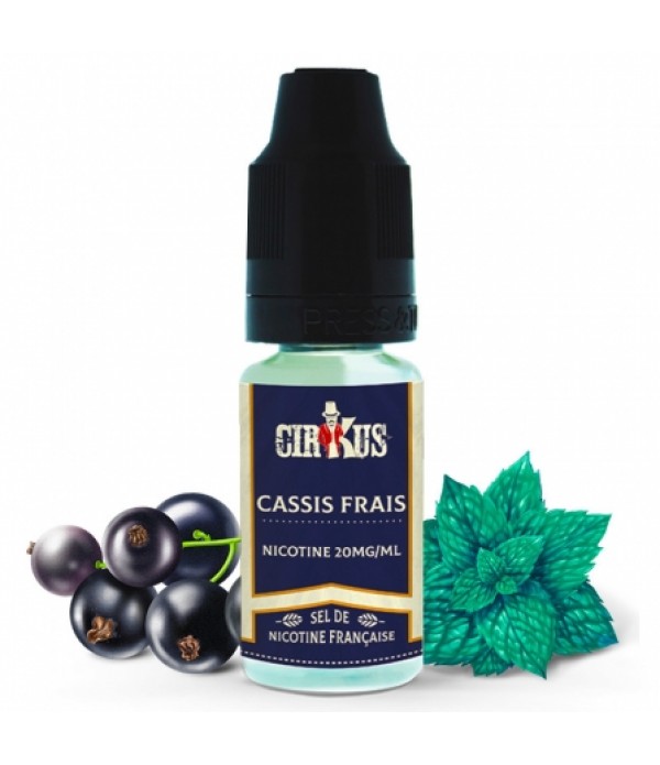 E liquide Cassis Frais Sels de nicotine Cirkus | Sel de Nicotine