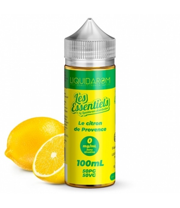 Soldes E liquide Le Citron De Provence Les Essentiels 50ml / 100ml