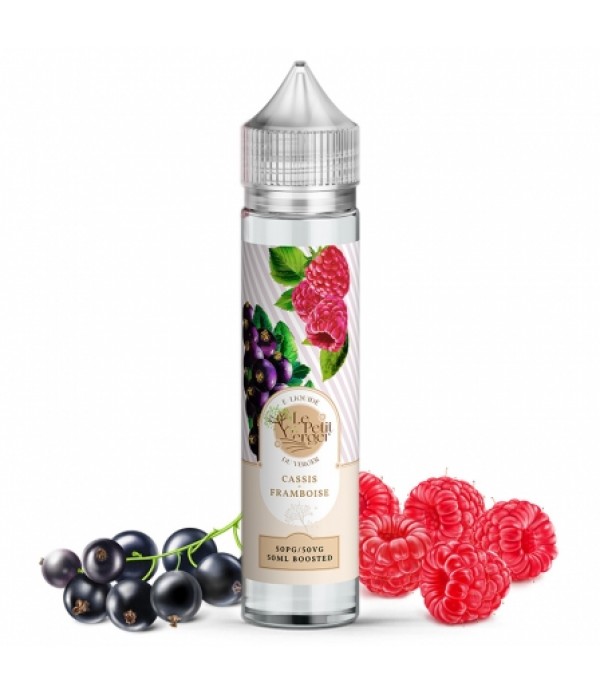 Soldes E liquide Cassis Framboise Le Petit Verger 50ml