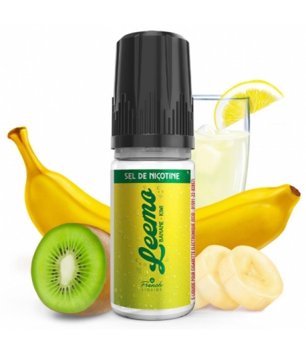 Soldes E liquide Banane Kiwi Sels de nicotine Leem...