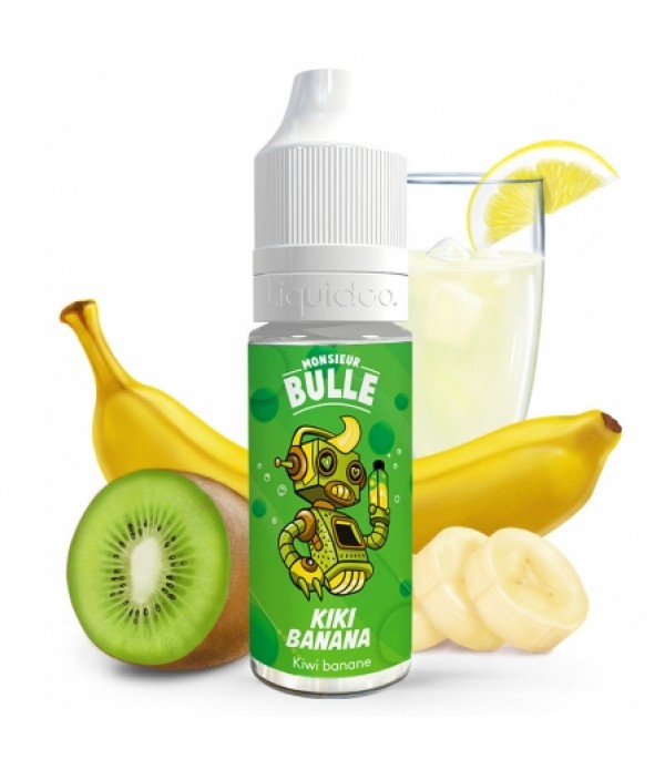 Soldes E liquide Kiki Banana Monsieur Bulle Liquid...