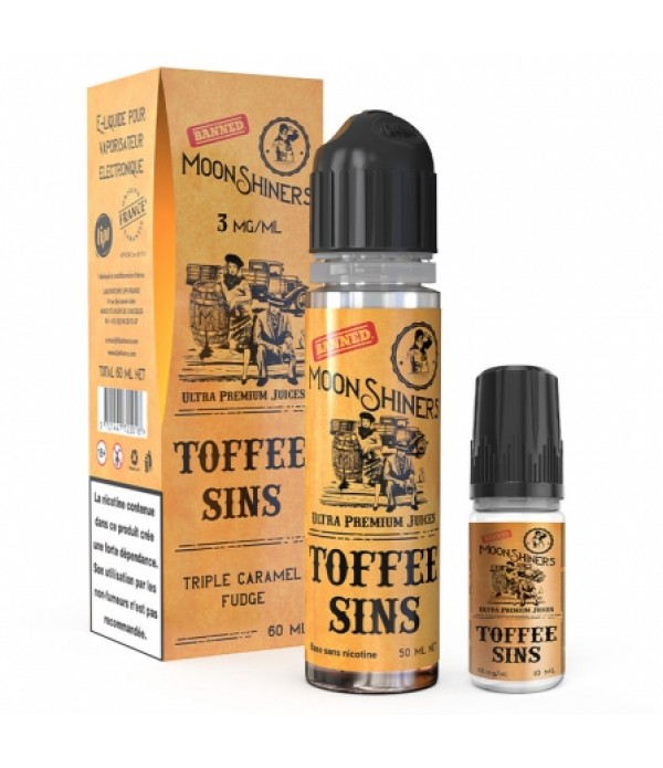 E liquide Toffee Sins Easy2Shake Moonshiners 60ml