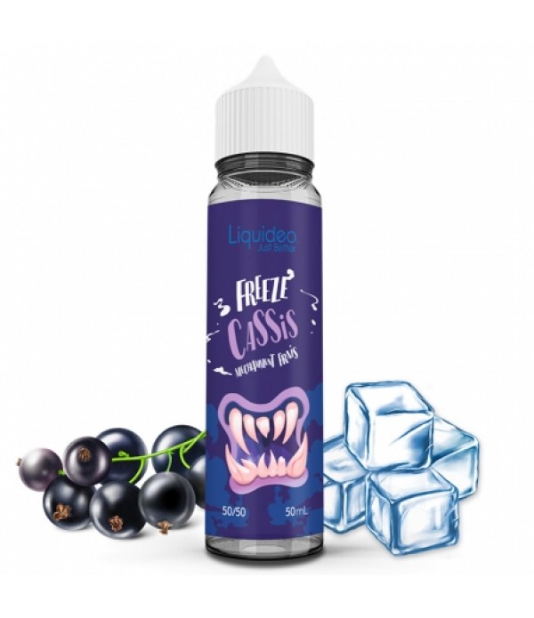 E liquide Cassis Freeze Liquideo 50ml