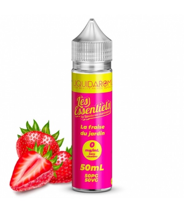 E liquide La Fraise Du Jardin Les Essentiels 50ml ...