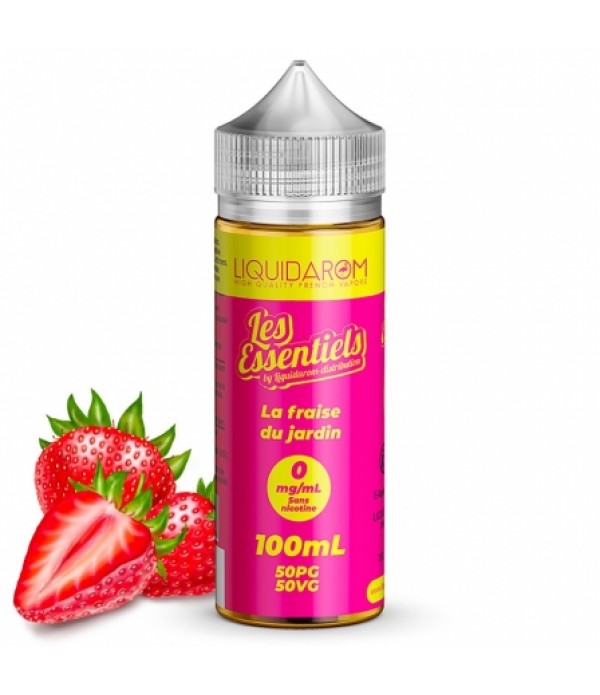 E liquide La Fraise Du Jardin Les Essentiels 50ml / 100ml