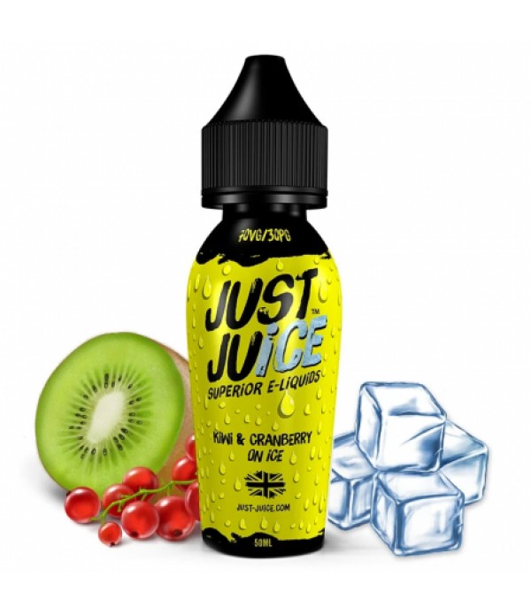 Soldes E liquide Kiwi & Cranberry On Ice Just ...