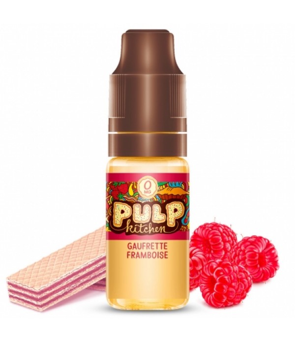 E liquide Gaufrette Framboise PULP Kitchen | Gaufrette Framboise