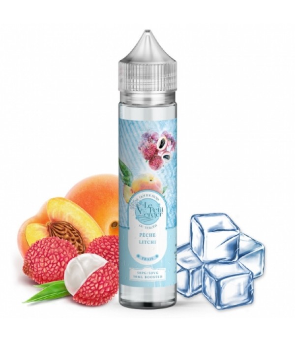 E liquide Pêche Litchi Frais Le Petit Verger 50ml