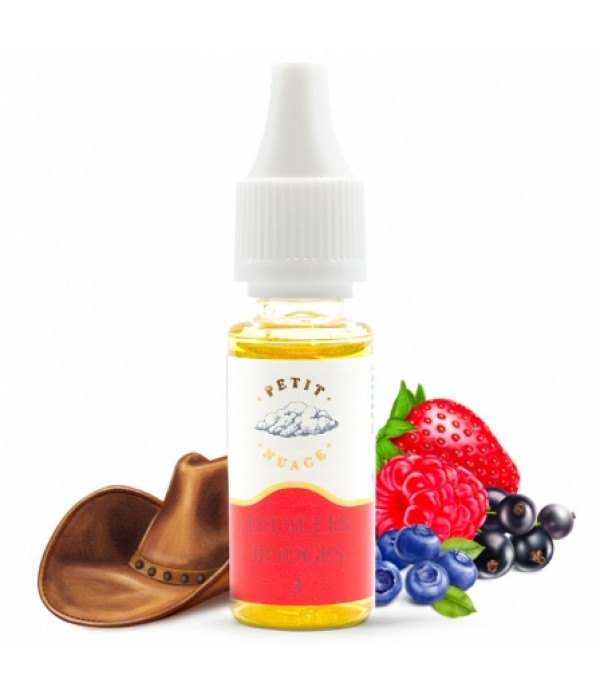 E liquide Feuilles rouges Petit Nuage | Tabac Fruits rouges