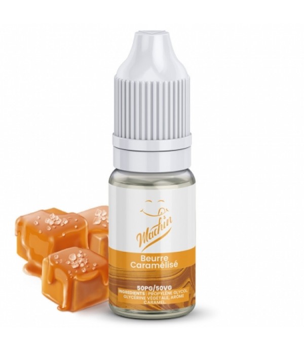 E liquide Beurre Caramélisé Machin | Caramel Beurre salé