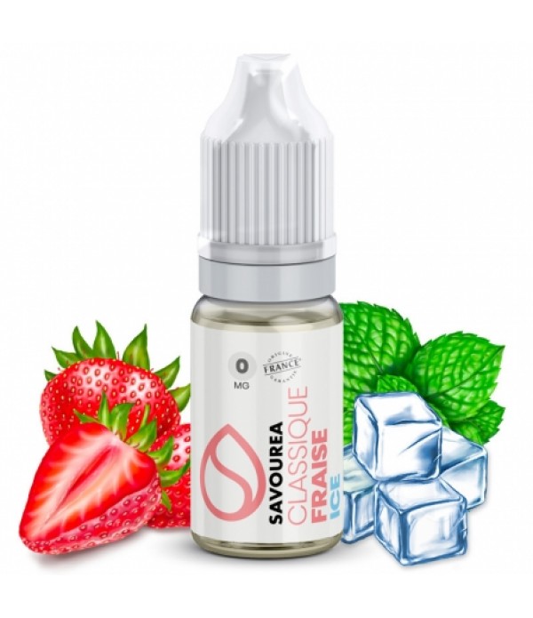 E liquide Fraise Ice Savourea | Fraise Menthe