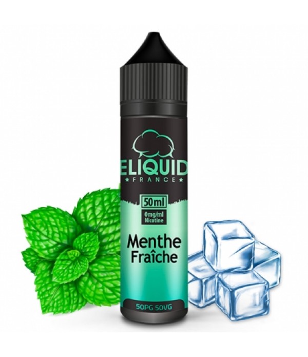 E liquide Menthe Fraîche eLiquid France 50ml