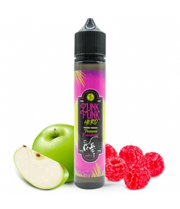 E liquide Pomme Framboise Punk Funk Hero 50ml