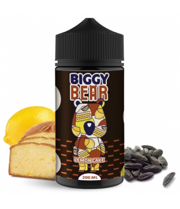 E liquide Lemon Cake Biggy Bear 200ml