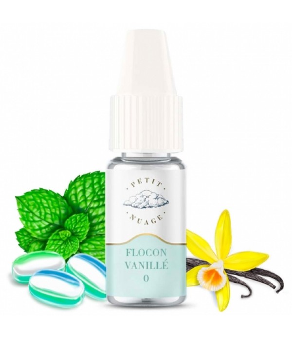 E liquide Flocon Vanillé Petit Nuage | Bonbon Menthe Vanille