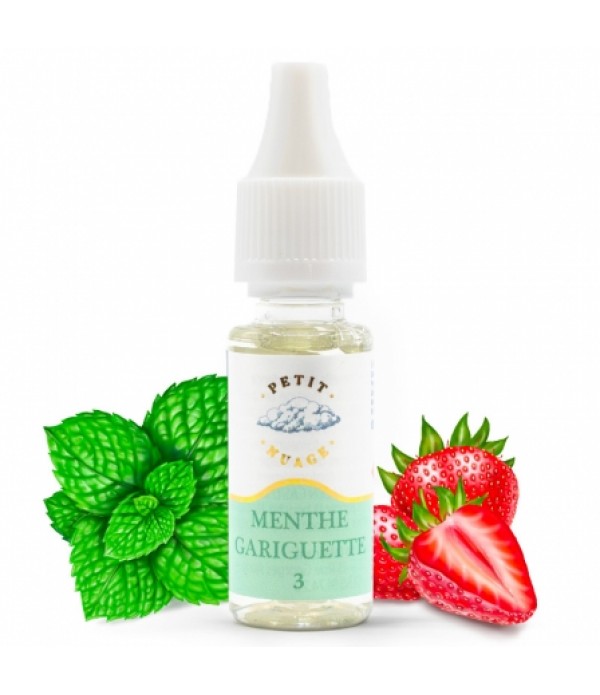 E liquide Menthe Gariguette Petit Nuage | Menthe Fraise gariguette