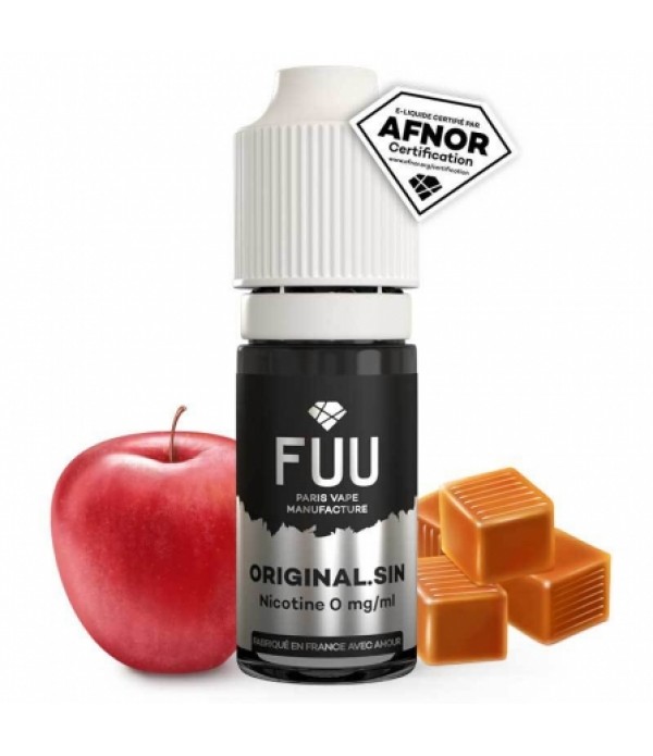 E liquide Original Sin Silver FUU | Pomme d'amour  Caramel