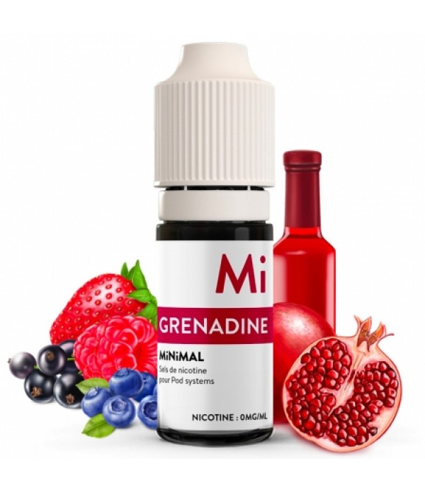 E liquide Grenadine MiNiMAL | Sel de Nicotine