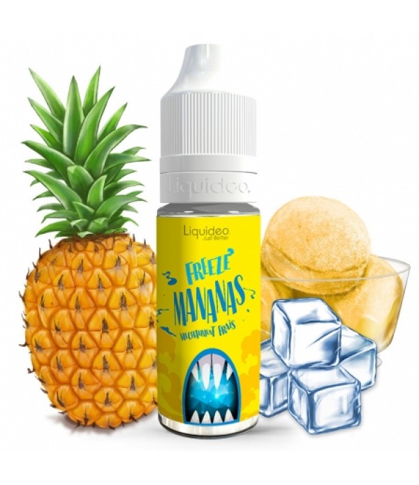 E liquide Mananas Freeze Liquideo | Sorbet Ananas ...