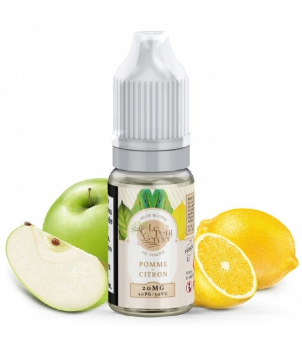 E liquide Pomme Citron Sels de nicotine Le Petit V...