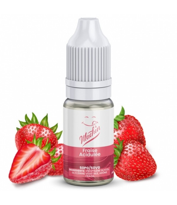 E liquide Fraise Acidulée Machin | Fraise