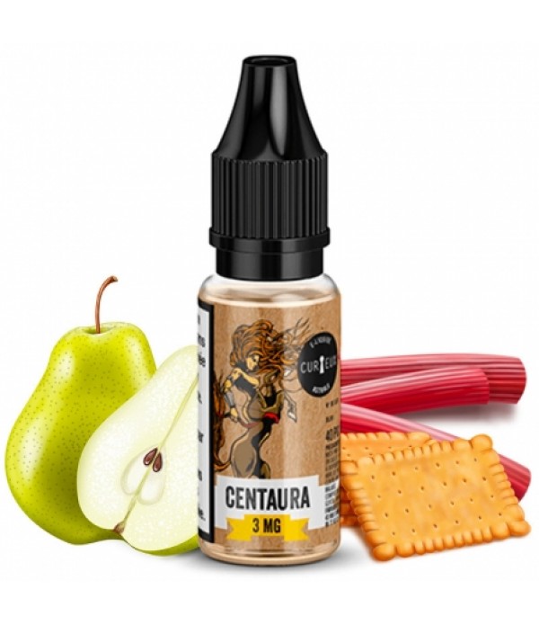 E liquide Centaura Astrale Curieux | Crumble Poire Rhubarbe Caramel