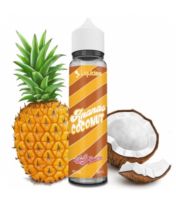 E liquide Ananas Coconut Wpuff Flavors 50ml