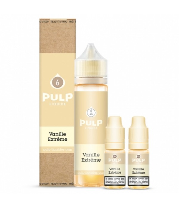 E liquide Pack 60ml Vanille Extrême PULP