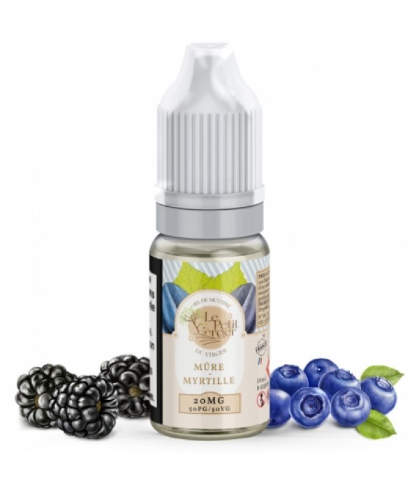 E liquide Mûre Myrtille Sels de nicotine Le Petit...