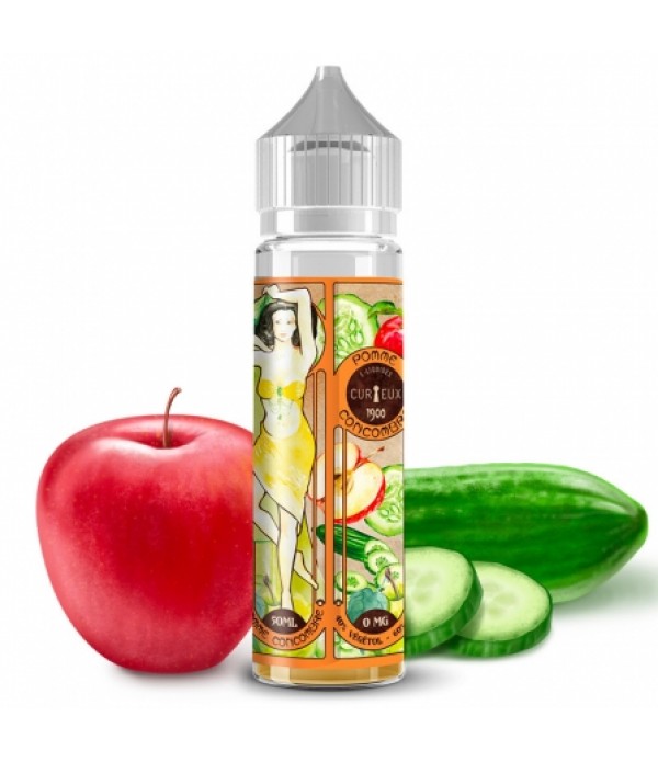 E liquide Pomme Concombre 1900 Curieux 50ml