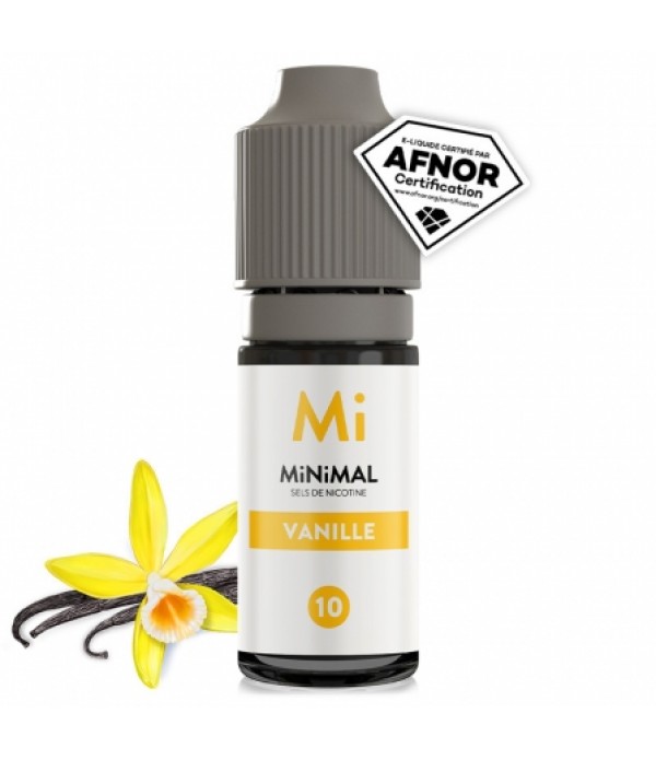 E liquide Vanille MiNiMAL | Sel de Nicotine